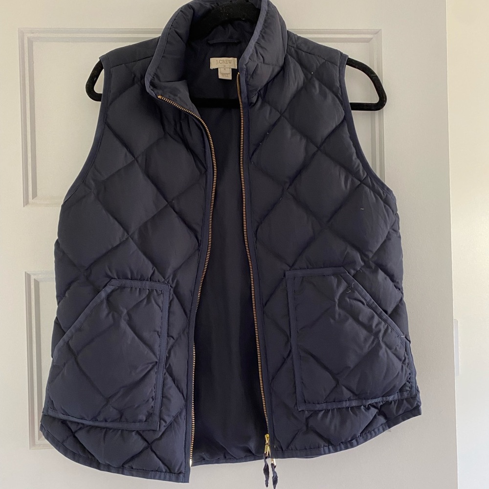 Navy J.CREW vest